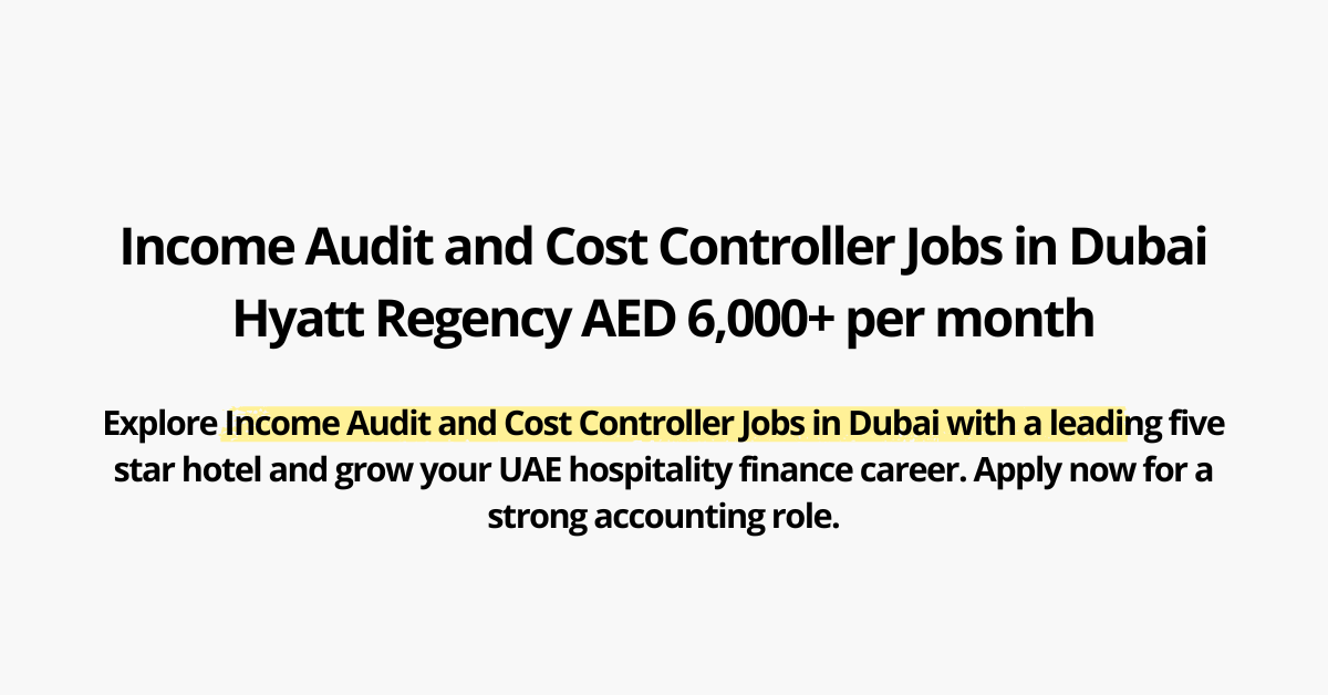 Jobs in Dubai