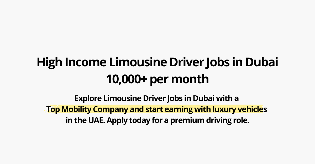 Jobs in Dubai